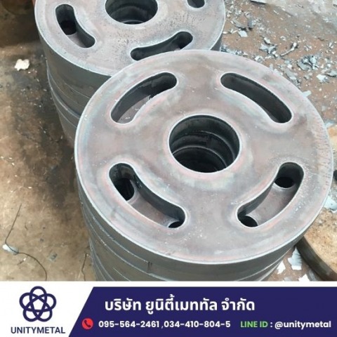 รับตัดพลาสม่าชิ้นงานโลหะ 